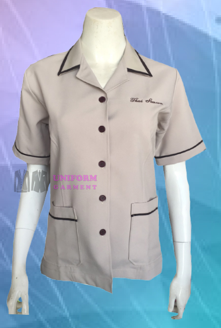 เสื้อแม่บ้านคอฮาวาย