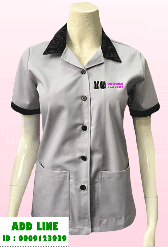 เสื้อแม่บ้านคอฮาวาย