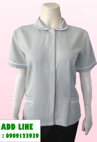 เสื้อแม่บ้านคอบัว