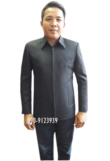เสื้อสูทสากลสุภาพบุรุษ แบบซิป