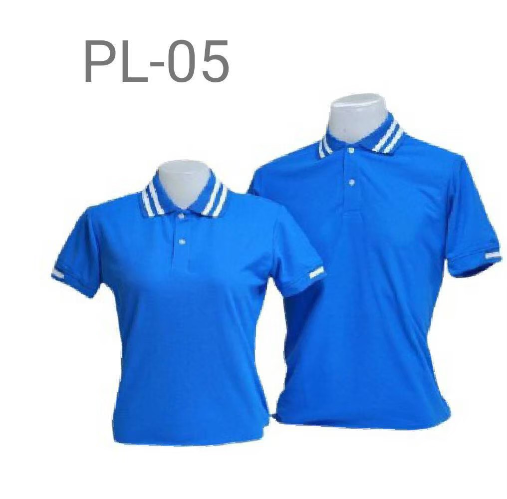 เสื้อโปโล สีฟ้าเข้ม