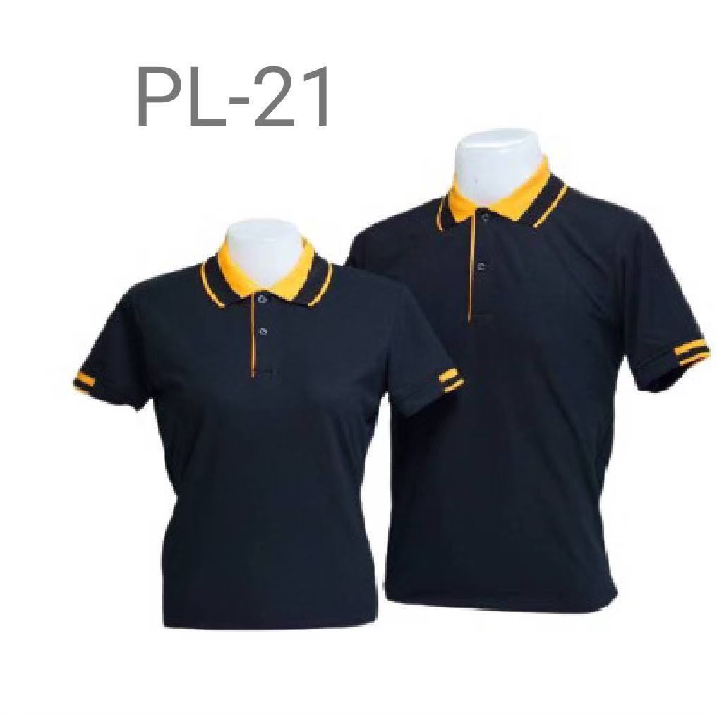 เสื้อโปโล สีดำ