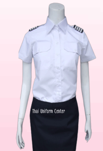 เสื้อนักบิน ผู้หญิง แขนสั้น