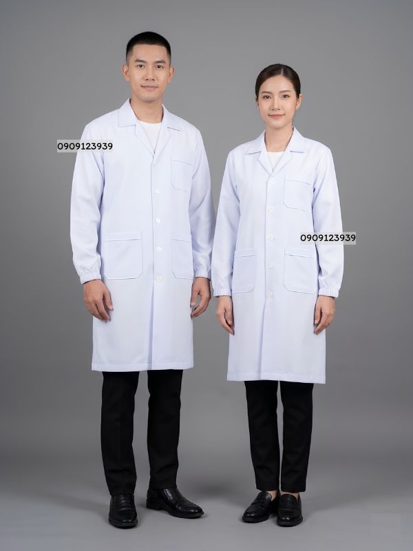 เสื้อกาวน์ยาว แขนดึงยาง