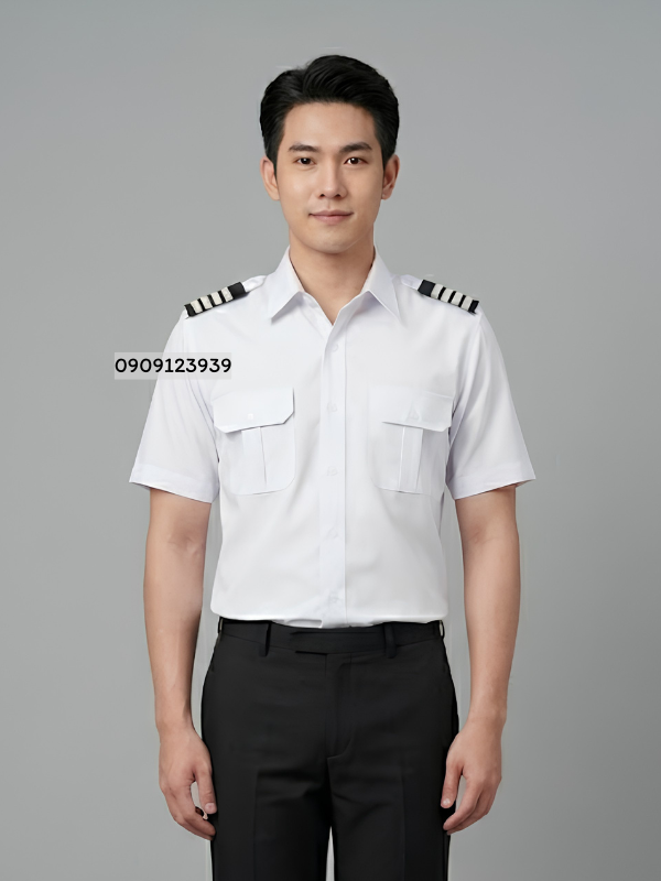 เสื้อนักบิน ผู้ชาย แขนสั้น
