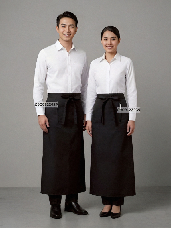 ผ้ากันเปื้อนครึ่งตัวยาว