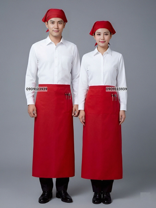 ผ้ากันเปื้อนครึ่งตัวยาว