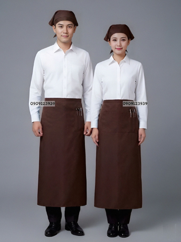 ผ้ากันเปื้อนครึ่งตัวยาว